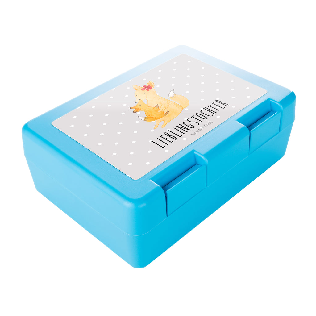 Brotdose Fuchs Mama & Kind Brotbox, Snackbox, Lunch box, Butterbrotdose, Brotzeitbox, Familie, Vatertag, Muttertag, Bruder, Schwester, Mama, Papa, Oma, Opa, Mutter, Tochter, Lieblingstochter, Beste Tochter, Geschenk