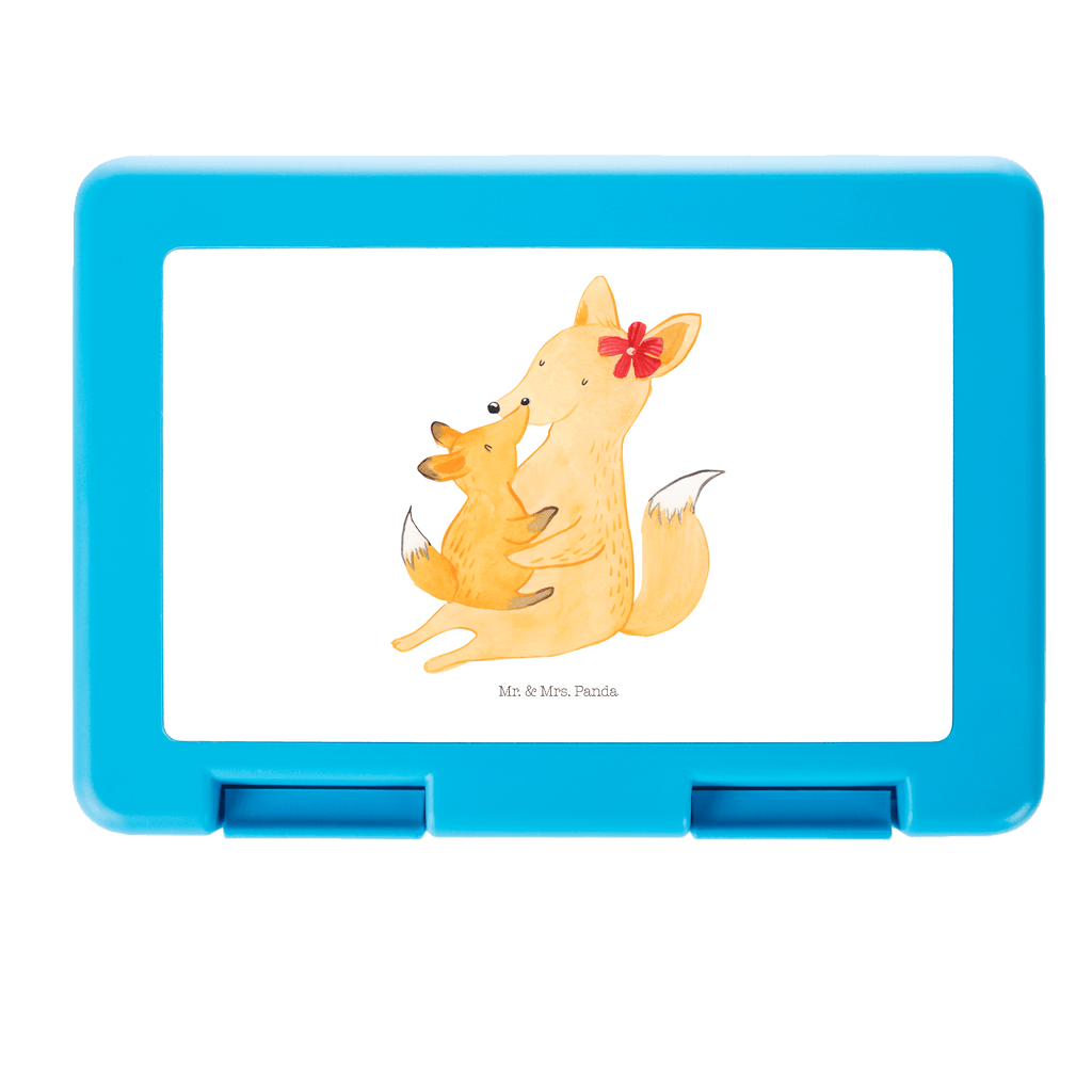 Brotdose Fuchs Mama & Kind Brotbox, Snackbox, Lunch box, Butterbrotdose, Brotzeitbox, Familie, Vatertag, Muttertag, Bruder, Schwester, Mama, Papa, Oma, Opa, Mutter, Tochter, Lieblingstochter, Beste Tochter, Geschenk