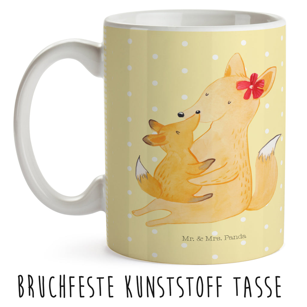 Kindertasse Fuchs Mama & Kind Kunststoff Tasse, Kindergarten, Tasse, Trinkbecher, Camping Becher, Kaffeetasse, Kunststoffbecher, Kindergartenbecher, Outdoorgeschirr, Kunststoffgeschirr, Reisebecher, Reisetasse, Kinderbecher, Familie, Vatertag, Muttertag, Bruder, Schwester, Mama, Papa, Oma, Opa, Mutter, Tochter, Lieblingstochter, Beste Tochter, Geschenk