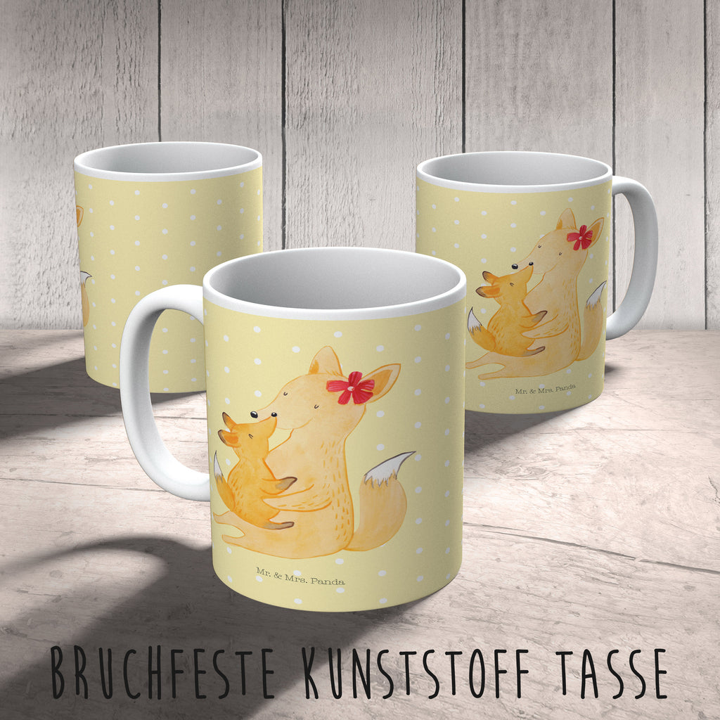 Kindertasse Fuchs Mama & Kind Kunststoff Tasse, Kindergarten, Tasse, Trinkbecher, Camping Becher, Kaffeetasse, Kunststoffbecher, Kindergartenbecher, Outdoorgeschirr, Kunststoffgeschirr, Reisebecher, Reisetasse, Kinderbecher, Familie, Vatertag, Muttertag, Bruder, Schwester, Mama, Papa, Oma, Opa, Mutter, Tochter, Lieblingstochter, Beste Tochter, Geschenk