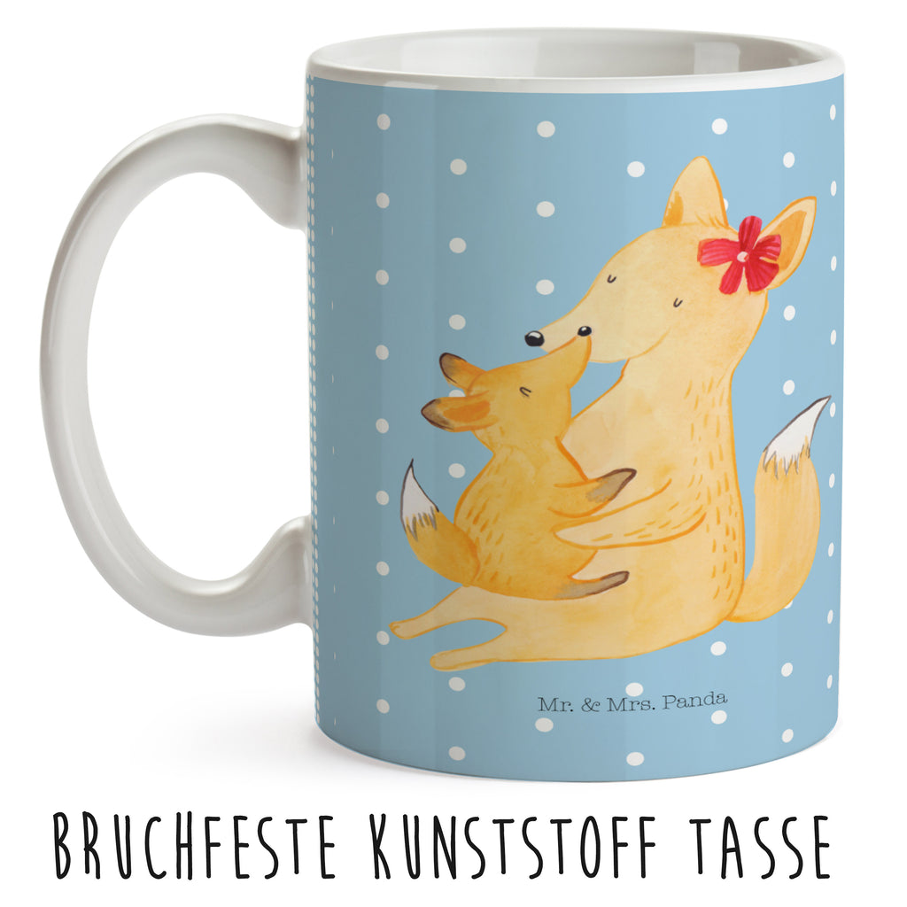 Kindertasse Fuchs Mama & Kind Kunststoff Tasse, Kindergarten, Tasse, Trinkbecher, Camping Becher, Kaffeetasse, Kunststoffbecher, Kindergartenbecher, Outdoorgeschirr, Kunststoffgeschirr, Reisebecher, Reisetasse, Kinderbecher, Familie, Vatertag, Muttertag, Bruder, Schwester, Mama, Papa, Oma, Opa, Mutter, Tochter, Lieblingstochter, Beste Tochter, Geschenk