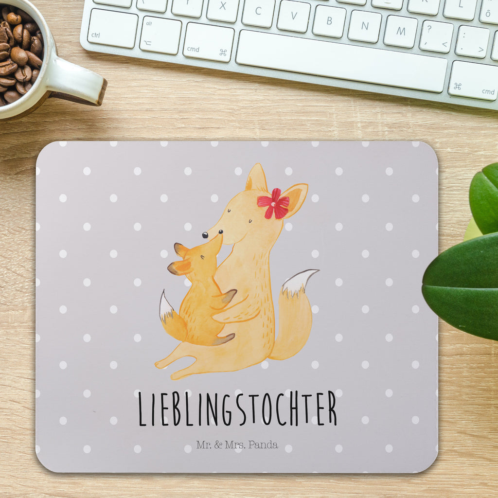 Mauspad Fuchs Mama & Kind Mousepad, Computer zubehör, Büroausstattung, PC Zubehör, Arbeitszimmer, Mauspad, Einzigartiges Mauspad, Designer Mauspad, Familie, Vatertag, Muttertag, Bruder, Schwester, Mama, Papa, Oma, Opa, Mutter, Tochter, Lieblingstochter, Beste Tochter, Geschenk