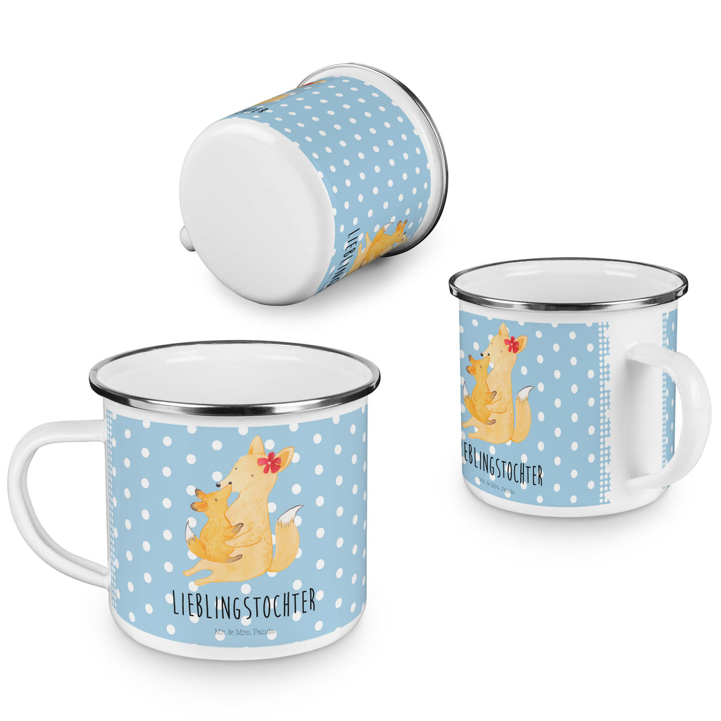 Camping Emaille Tasse Fuchs Mama & Kind Campingtasse, Trinkbecher, Metalltasse, Outdoor Tasse, Emaille Trinkbecher, Blechtasse Outdoor, Emaille Campingbecher, Edelstahl Trinkbecher, Metalltasse für Camping, Kaffee Blechtasse, Camping Tasse Metall, Familie, Vatertag, Muttertag, Bruder, Schwester, Mama, Papa, Oma, Opa, Mutter, Tochter, Lieblingstochter, Beste Tochter, Geschenk