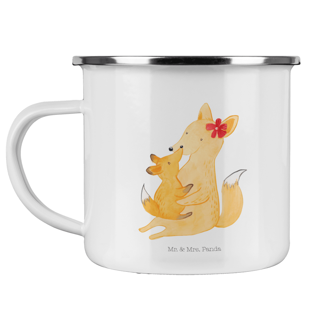Camping Emaille Tasse Fuchs Mama & Kind Campingtasse, Trinkbecher, Metalltasse, Outdoor Tasse, Emaille Trinkbecher, Blechtasse Outdoor, Emaille Campingbecher, Edelstahl Trinkbecher, Metalltasse für Camping, Kaffee Blechtasse, Camping Tasse Metall, Familie, Vatertag, Muttertag, Bruder, Schwester, Mama, Papa, Oma, Opa, Mutter, Tochter, Lieblingstochter, Beste Tochter, Geschenk