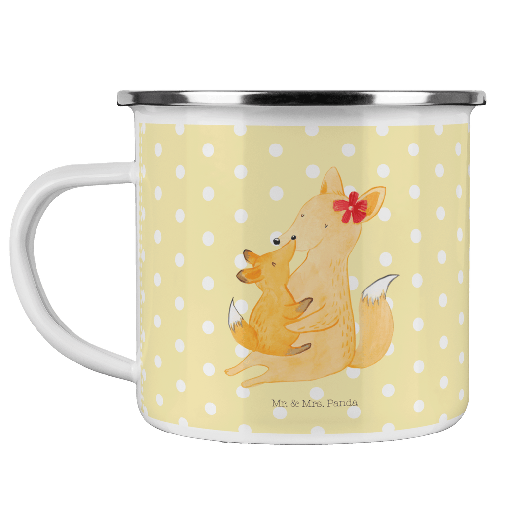 Camping Emaille Tasse Fuchs Mama & Kind Campingtasse, Trinkbecher, Metalltasse, Outdoor Tasse, Emaille Trinkbecher, Blechtasse Outdoor, Emaille Campingbecher, Edelstahl Trinkbecher, Metalltasse für Camping, Kaffee Blechtasse, Camping Tasse Metall, Familie, Vatertag, Muttertag, Bruder, Schwester, Mama, Papa, Oma, Opa, Mutter, Tochter, Lieblingstochter, Beste Tochter, Geschenk