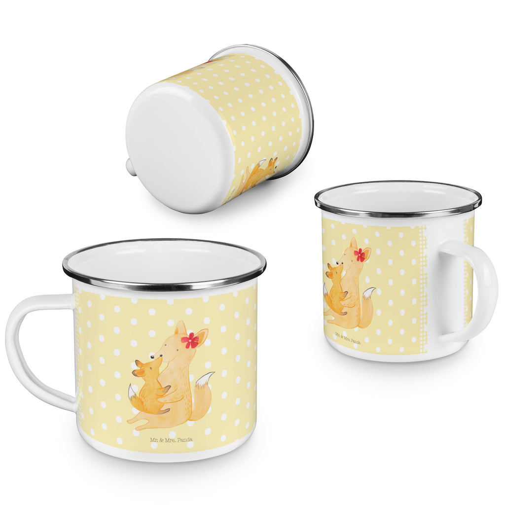 Camping Emaille Tasse Fuchs Mama & Kind Campingtasse, Trinkbecher, Metalltasse, Outdoor Tasse, Emaille Trinkbecher, Blechtasse Outdoor, Emaille Campingbecher, Edelstahl Trinkbecher, Metalltasse für Camping, Kaffee Blechtasse, Camping Tasse Metall, Familie, Vatertag, Muttertag, Bruder, Schwester, Mama, Papa, Oma, Opa, Mutter, Tochter, Lieblingstochter, Beste Tochter, Geschenk
