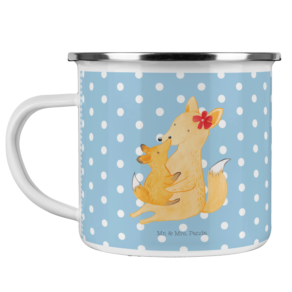 Camping Emaille Tasse Fuchs Mama & Kind Campingtasse, Trinkbecher, Metalltasse, Outdoor Tasse, Emaille Trinkbecher, Blechtasse Outdoor, Emaille Campingbecher, Edelstahl Trinkbecher, Metalltasse für Camping, Kaffee Blechtasse, Camping Tasse Metall, Familie, Vatertag, Muttertag, Bruder, Schwester, Mama, Papa, Oma, Opa, Mutter, Tochter, Lieblingstochter, Beste Tochter, Geschenk
