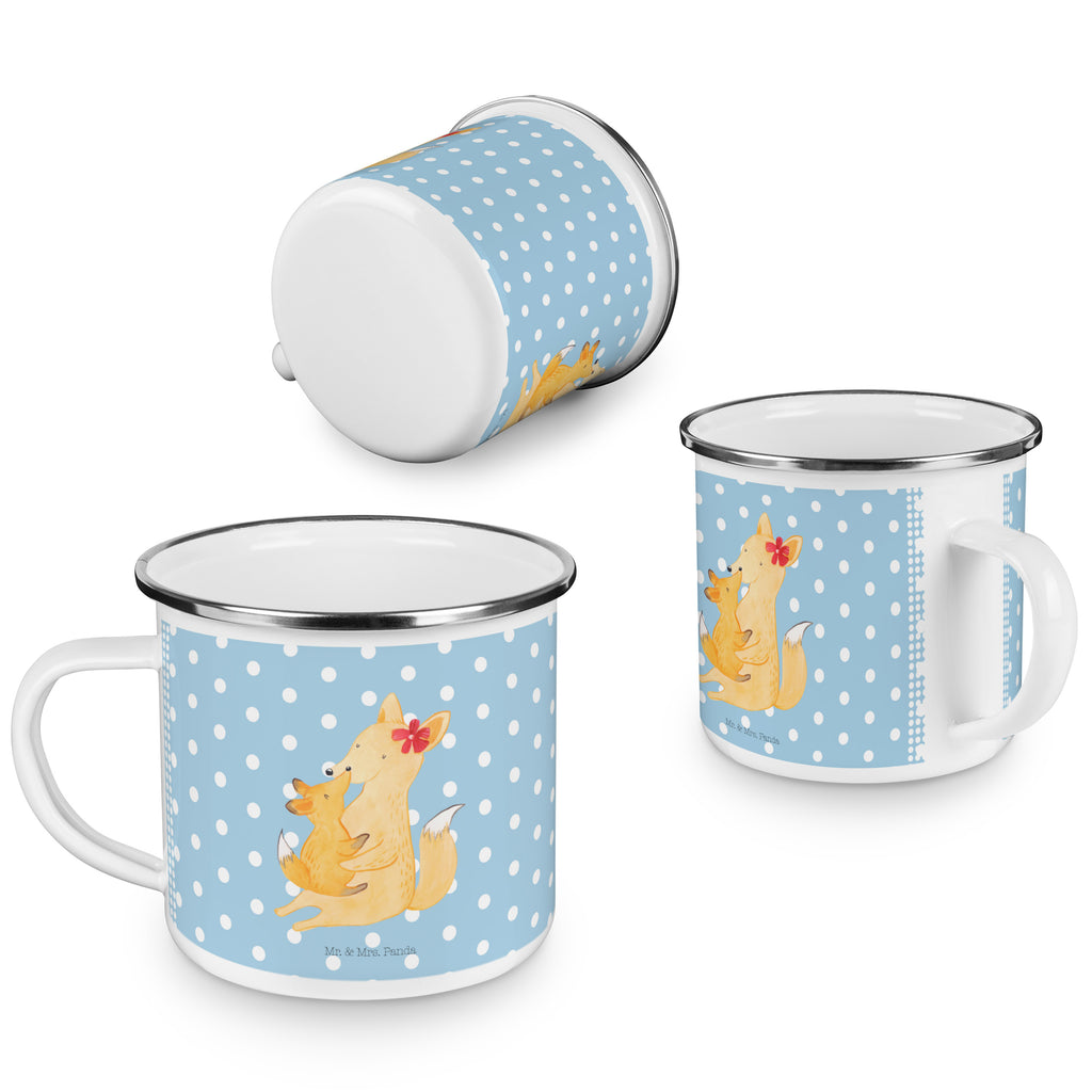 Camping Emaille Tasse Fuchs Mama & Kind Campingtasse, Trinkbecher, Metalltasse, Outdoor Tasse, Emaille Trinkbecher, Blechtasse Outdoor, Emaille Campingbecher, Edelstahl Trinkbecher, Metalltasse für Camping, Kaffee Blechtasse, Camping Tasse Metall, Familie, Vatertag, Muttertag, Bruder, Schwester, Mama, Papa, Oma, Opa, Mutter, Tochter, Lieblingstochter, Beste Tochter, Geschenk