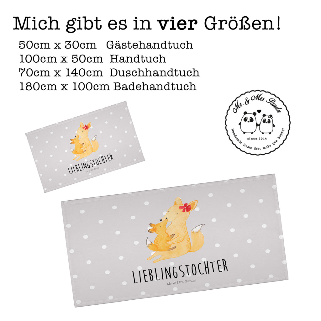 Gäste Handtuch Fuchs Mama & Kind Gästetuch, Reisehandtuch, Sport Handtuch, Frottier, Kinder Handtuch, Familie, Vatertag, Muttertag, Bruder, Schwester, Mama, Papa, Oma, Opa, Mutter, Tochter, Lieblingstochter, Beste Tochter, Geschenk