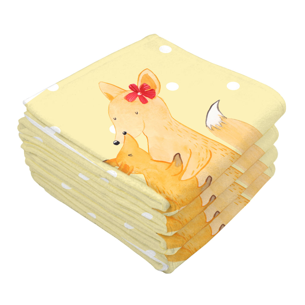 Gäste Handtuch Fuchs Mama & Kind Gästetuch, Reisehandtuch, Sport Handtuch, Frottier, Kinder Handtuch, Familie, Vatertag, Muttertag, Bruder, Schwester, Mama, Papa, Oma, Opa, Mutter, Tochter, Lieblingstochter, Beste Tochter, Geschenk