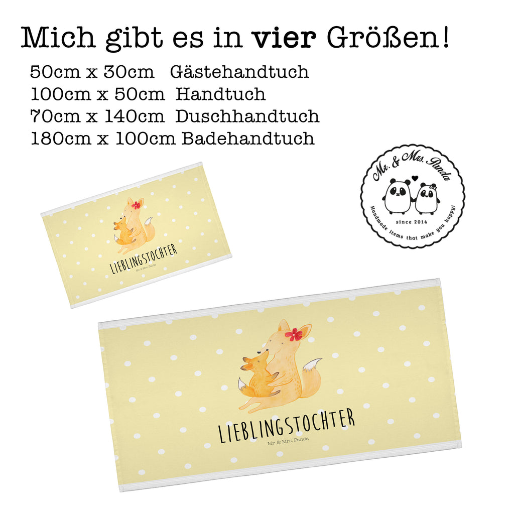 Gäste Handtuch Fuchs Mama & Kind Gästetuch, Reisehandtuch, Sport Handtuch, Frottier, Kinder Handtuch, Familie, Vatertag, Muttertag, Bruder, Schwester, Mama, Papa, Oma, Opa, Mutter, Tochter, Lieblingstochter, Beste Tochter, Geschenk