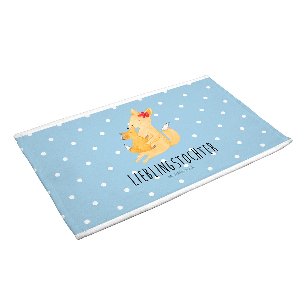 Gäste Handtuch Fuchs Mama & Kind Gästetuch, Reisehandtuch, Sport Handtuch, Frottier, Kinder Handtuch, Familie, Vatertag, Muttertag, Bruder, Schwester, Mama, Papa, Oma, Opa, Mutter, Tochter, Lieblingstochter, Beste Tochter, Geschenk