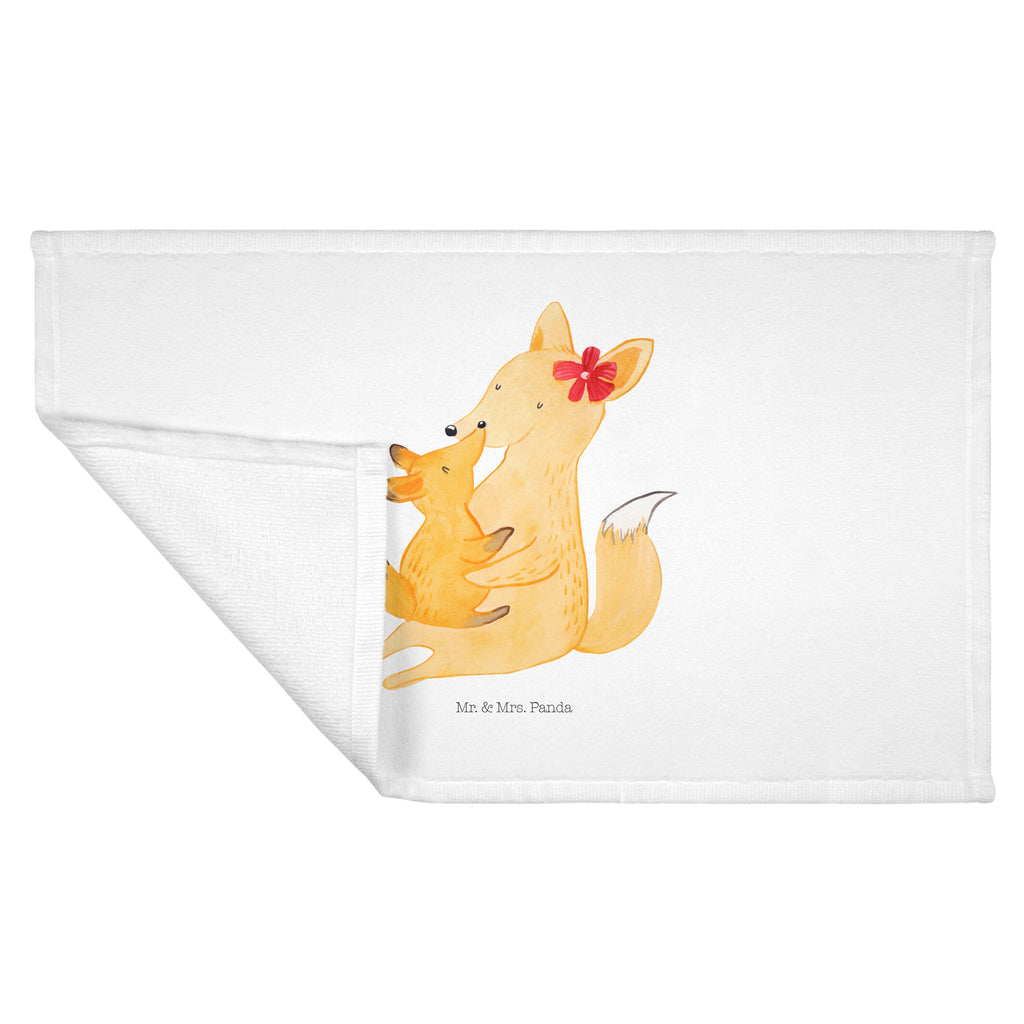 Gäste Handtuch Fuchs Mama & Kind Gästetuch, Reisehandtuch, Sport Handtuch, Frottier, Kinder Handtuch, Familie, Vatertag, Muttertag, Bruder, Schwester, Mama, Papa, Oma, Opa, Mutter, Tochter, Lieblingstochter, Beste Tochter, Geschenk