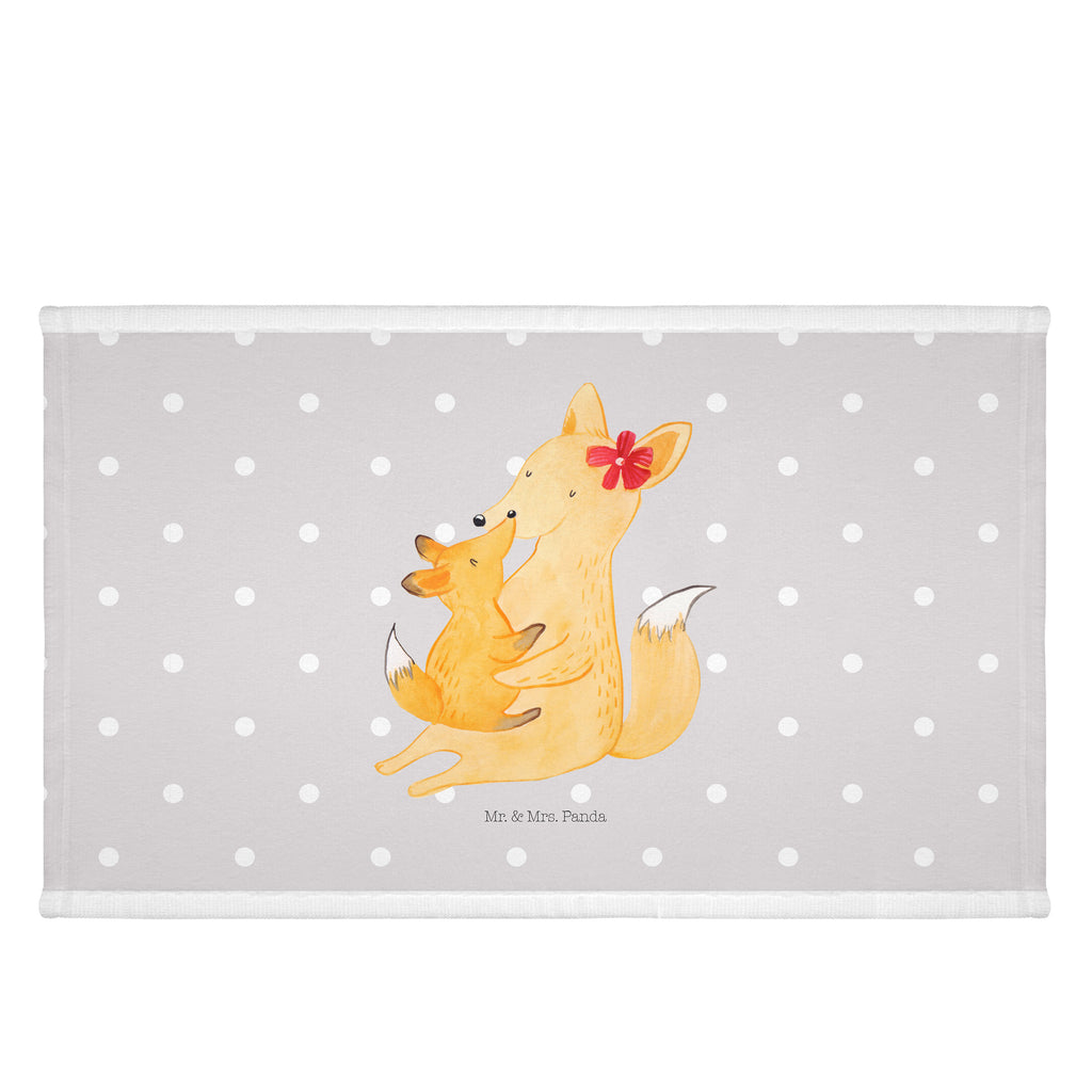 Gäste Handtuch Fuchs Mama & Kind Gästetuch, Reisehandtuch, Sport Handtuch, Frottier, Kinder Handtuch, Familie, Vatertag, Muttertag, Bruder, Schwester, Mama, Papa, Oma, Opa, Mutter, Tochter, Lieblingstochter, Beste Tochter, Geschenk