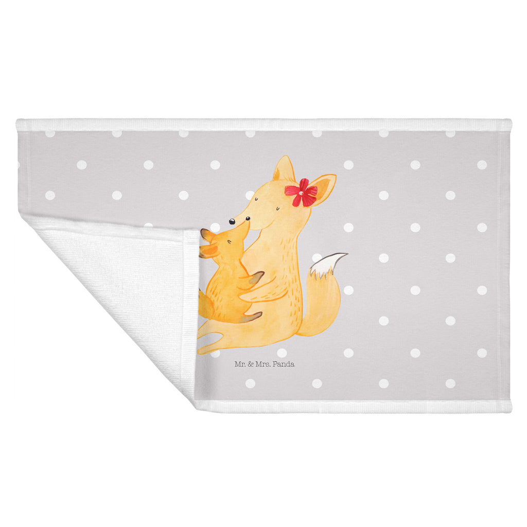 Gäste Handtuch Fuchs Mama & Kind Gästetuch, Reisehandtuch, Sport Handtuch, Frottier, Kinder Handtuch, Familie, Vatertag, Muttertag, Bruder, Schwester, Mama, Papa, Oma, Opa, Mutter, Tochter, Lieblingstochter, Beste Tochter, Geschenk