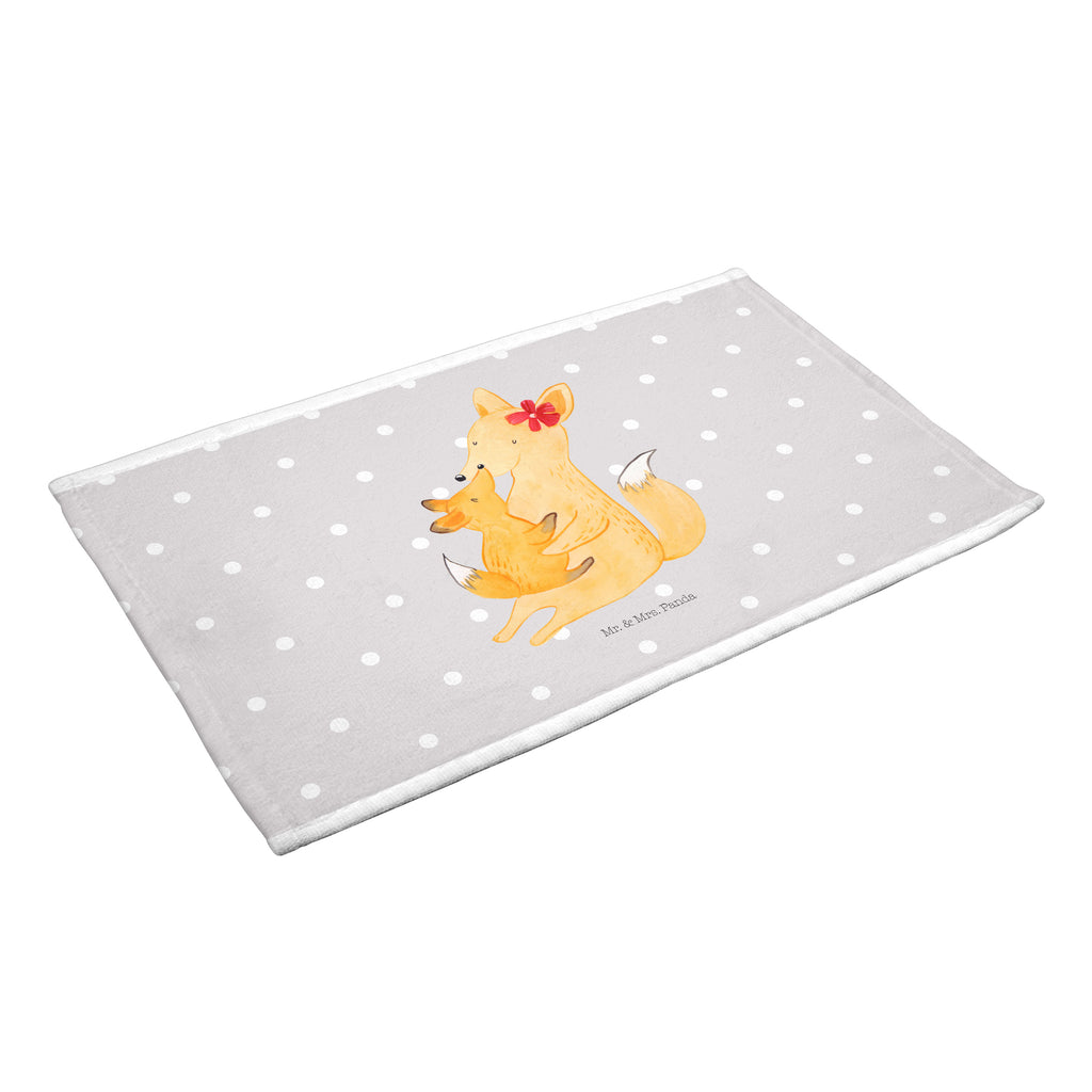 Gäste Handtuch Fuchs Mama & Kind Gästetuch, Reisehandtuch, Sport Handtuch, Frottier, Kinder Handtuch, Familie, Vatertag, Muttertag, Bruder, Schwester, Mama, Papa, Oma, Opa, Mutter, Tochter, Lieblingstochter, Beste Tochter, Geschenk