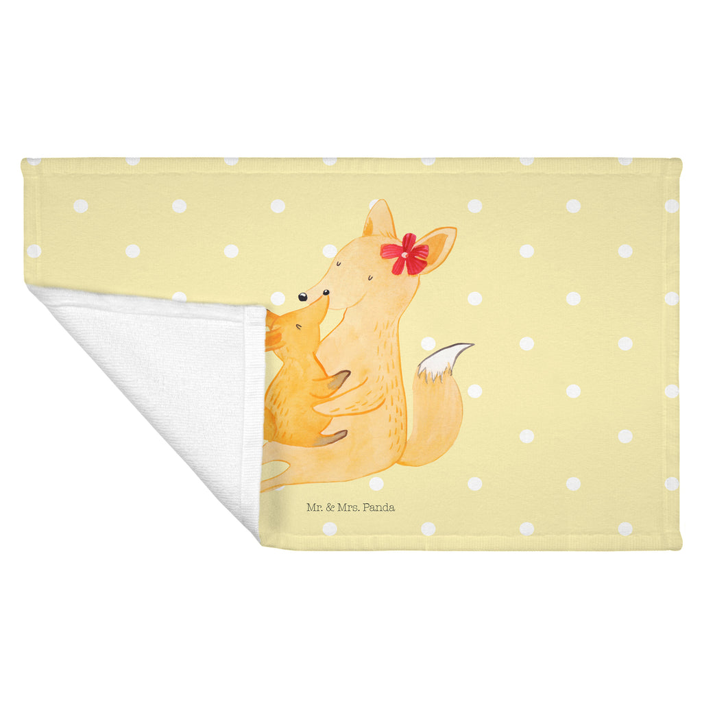 Gäste Handtuch Fuchs Mama & Kind Gästetuch, Reisehandtuch, Sport Handtuch, Frottier, Kinder Handtuch, Familie, Vatertag, Muttertag, Bruder, Schwester, Mama, Papa, Oma, Opa, Mutter, Tochter, Lieblingstochter, Beste Tochter, Geschenk