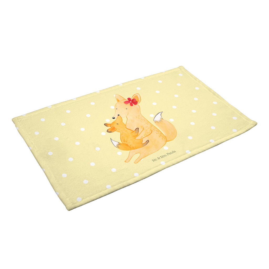 Gäste Handtuch Fuchs Mama & Kind Gästetuch, Reisehandtuch, Sport Handtuch, Frottier, Kinder Handtuch, Familie, Vatertag, Muttertag, Bruder, Schwester, Mama, Papa, Oma, Opa, Mutter, Tochter, Lieblingstochter, Beste Tochter, Geschenk