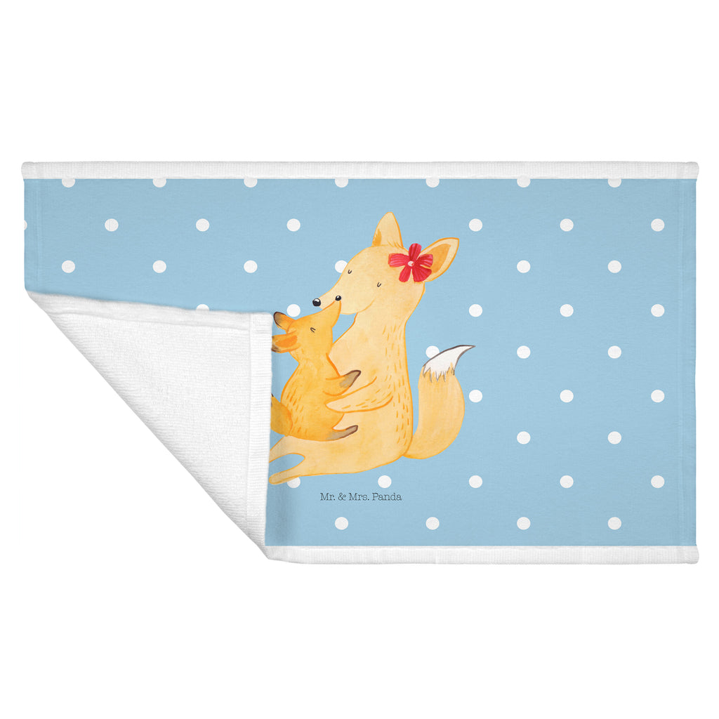 Gäste Handtuch Fuchs Mama & Kind Gästetuch, Reisehandtuch, Sport Handtuch, Frottier, Kinder Handtuch, Familie, Vatertag, Muttertag, Bruder, Schwester, Mama, Papa, Oma, Opa, Mutter, Tochter, Lieblingstochter, Beste Tochter, Geschenk