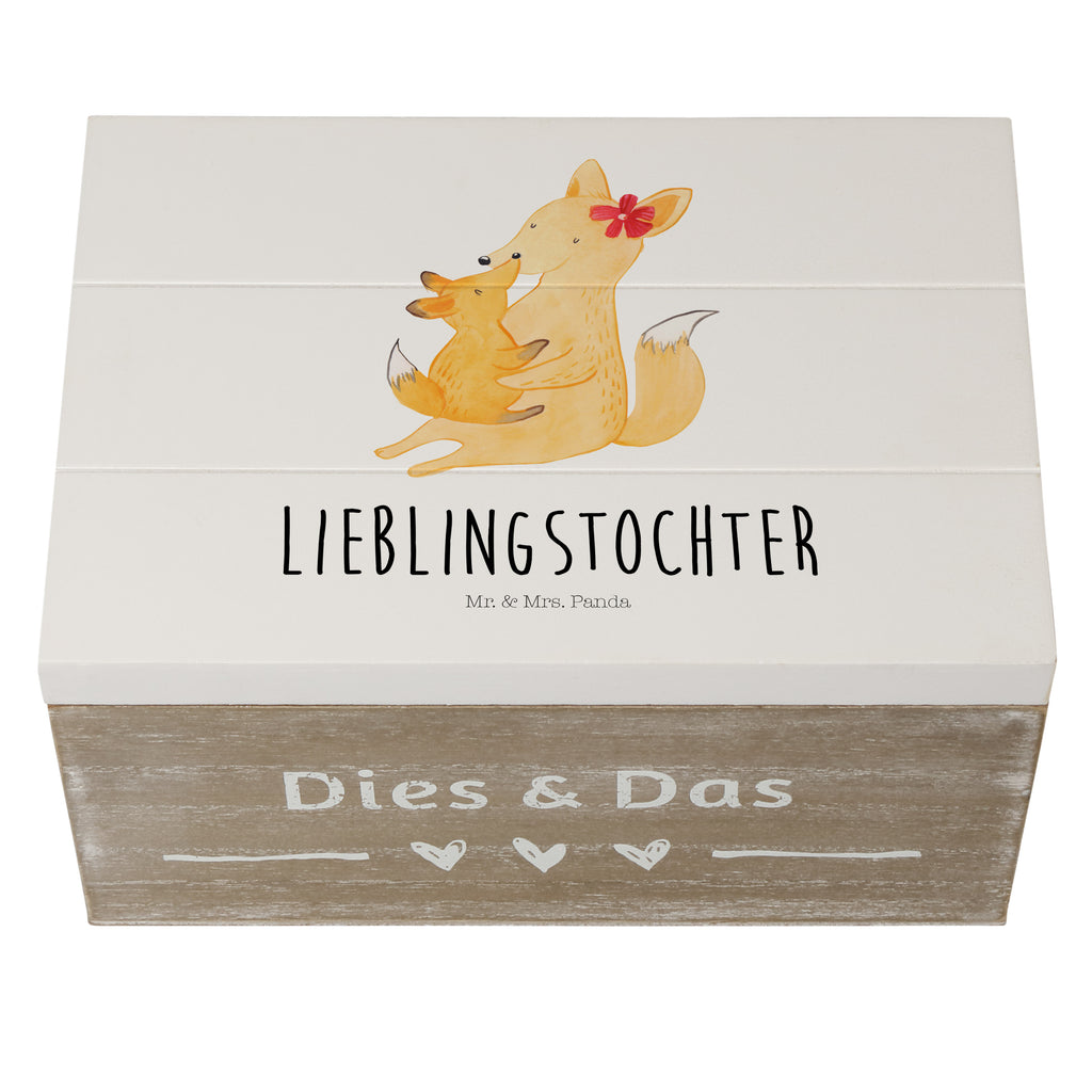 Holzkiste Fuchs Mama & Kind Holzkiste, Kiste, Schatzkiste, Truhe, Schatulle, XXL, Erinnerungsbox, Erinnerungskiste, Dekokiste, Aufbewahrungsbox, Familie, Vatertag, Muttertag, Bruder, Schwester, Mama, Papa, Oma, Opa, Mutter, Tochter, Lieblingstochter, Beste Tochter, Geschenk