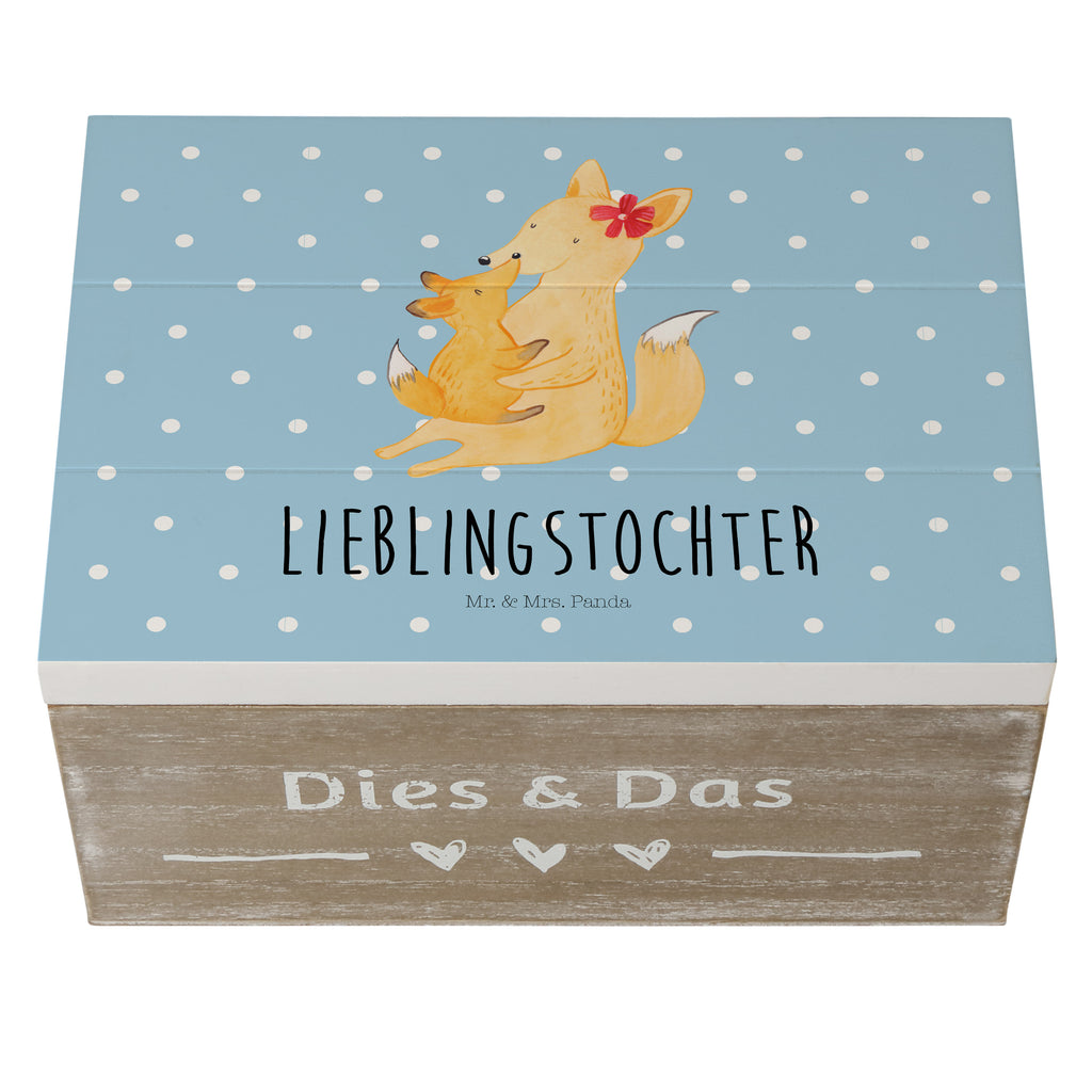 Holzkiste Fuchs Mama & Kind Holzkiste, Kiste, Schatzkiste, Truhe, Schatulle, XXL, Erinnerungsbox, Erinnerungskiste, Dekokiste, Aufbewahrungsbox, Familie, Vatertag, Muttertag, Bruder, Schwester, Mama, Papa, Oma, Opa, Mutter, Tochter, Lieblingstochter, Beste Tochter, Geschenk