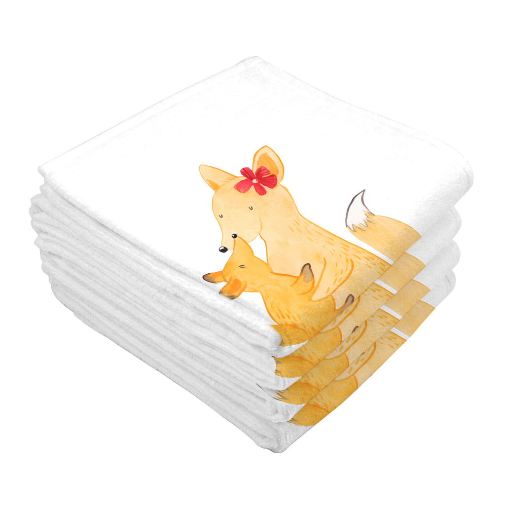 50 x 100 Handtuch Fuchs Mama & Kind Handtuch, Badehandtuch, Badezimmer, Handtücher, groß, Kinder, Baby, Familie, Vatertag, Muttertag, Bruder, Schwester, Mama, Papa, Oma, Opa, Mutter, Tochter, Lieblingstochter, Beste Tochter, Geschenk