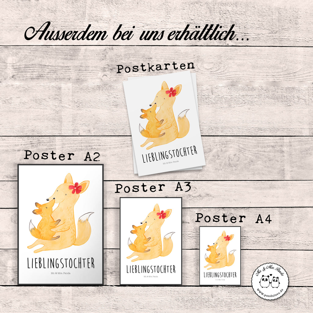Poster Fuchs Mama & Kind Poster, Wandposter, Bild, Wanddeko, Küchenposter, Kinderposter, Wanddeko Bild, Raumdekoration, Wanddekoration, Handgemaltes Poster, Mr. & Mrs. Panda Poster, Designposter, Kunstdruck, Posterdruck, Familie, Vatertag, Muttertag, Bruder, Schwester, Mama, Papa, Oma, Opa, Mutter, Tochter, Lieblingstochter, Beste Tochter, Geschenk