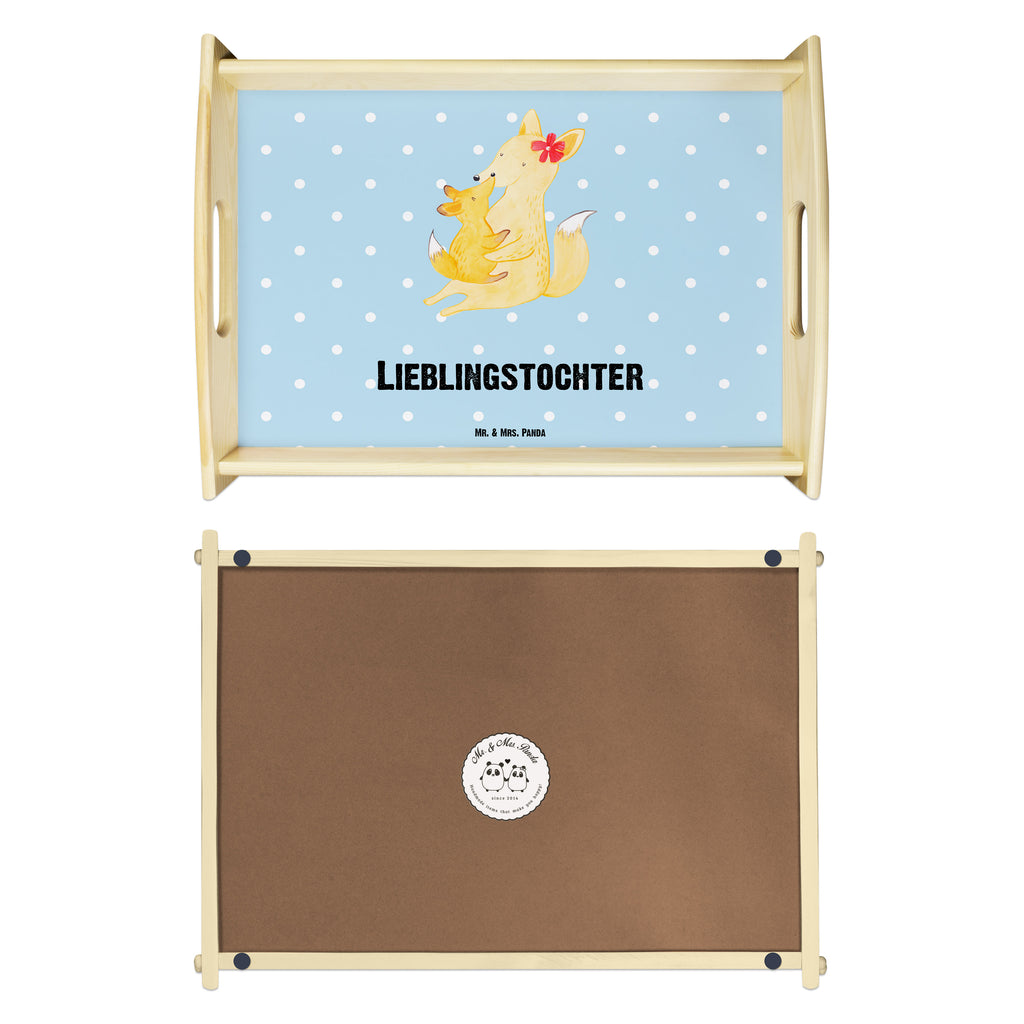 Serviertablett Fuchs Mama & Kind Tablett, Holztablett, Küchentablett, Dekotablett, Frühstückstablett, Familie, Vatertag, Muttertag, Bruder, Schwester, Mama, Papa, Oma, Opa, Mutter, Tochter, Lieblingstochter, Beste Tochter, Geschenk