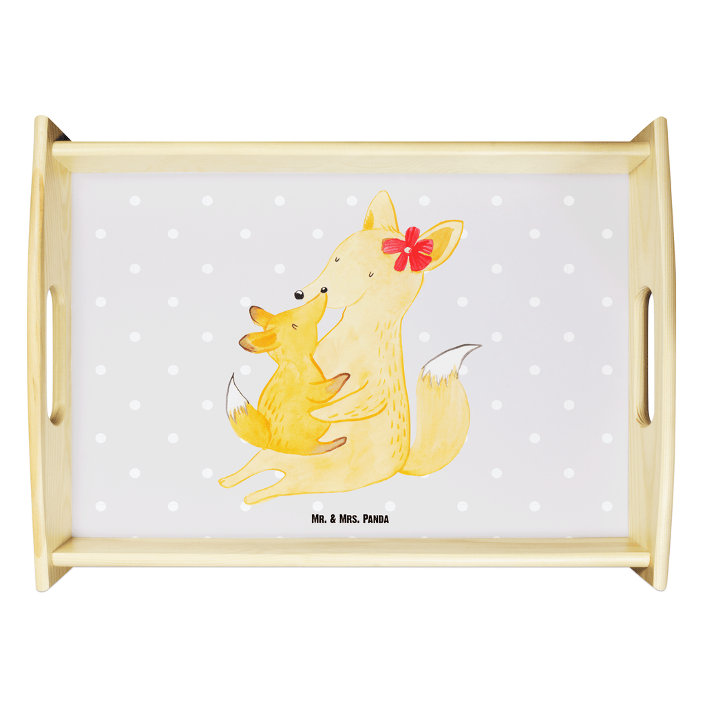 Serviertablett Fuchs Mama & Kind Tablett, Holztablett, Küchentablett, Dekotablett, Frühstückstablett, Familie, Vatertag, Muttertag, Bruder, Schwester, Mama, Papa, Oma, Opa, Mutter, Tochter, Lieblingstochter, Beste Tochter, Geschenk