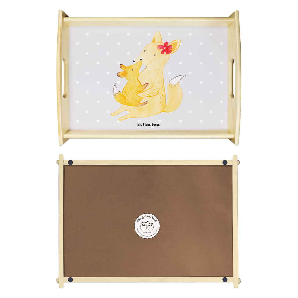 Serviertablett Fuchs Mama & Kind Tablett, Holztablett, Küchentablett, Dekotablett, Frühstückstablett, Familie, Vatertag, Muttertag, Bruder, Schwester, Mama, Papa, Oma, Opa, Mutter, Tochter, Lieblingstochter, Beste Tochter, Geschenk