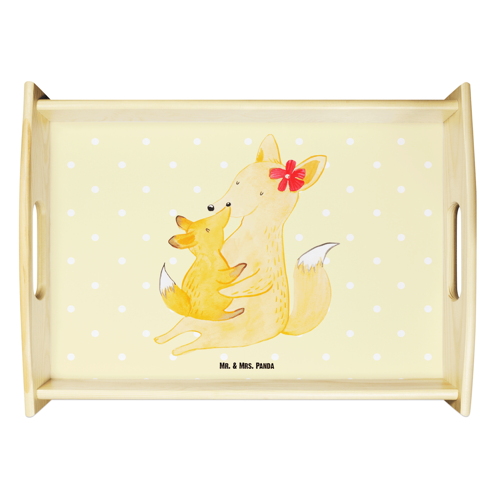 Serviertablett Fuchs Mama & Kind Tablett, Holztablett, Küchentablett, Dekotablett, Frühstückstablett, Familie, Vatertag, Muttertag, Bruder, Schwester, Mama, Papa, Oma, Opa, Mutter, Tochter, Lieblingstochter, Beste Tochter, Geschenk