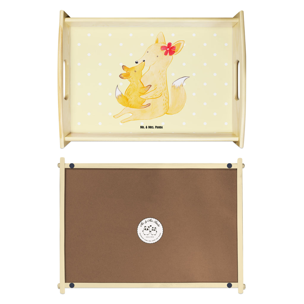 Serviertablett Fuchs Mama & Kind Tablett, Holztablett, Küchentablett, Dekotablett, Frühstückstablett, Familie, Vatertag, Muttertag, Bruder, Schwester, Mama, Papa, Oma, Opa, Mutter, Tochter, Lieblingstochter, Beste Tochter, Geschenk