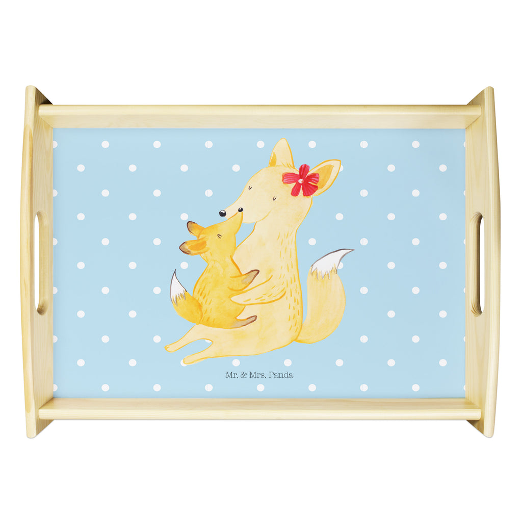 Serviertablett Fuchs Mama & Kind Tablett, Holztablett, Küchentablett, Dekotablett, Frühstückstablett, Familie, Vatertag, Muttertag, Bruder, Schwester, Mama, Papa, Oma, Opa, Mutter, Tochter, Lieblingstochter, Beste Tochter, Geschenk