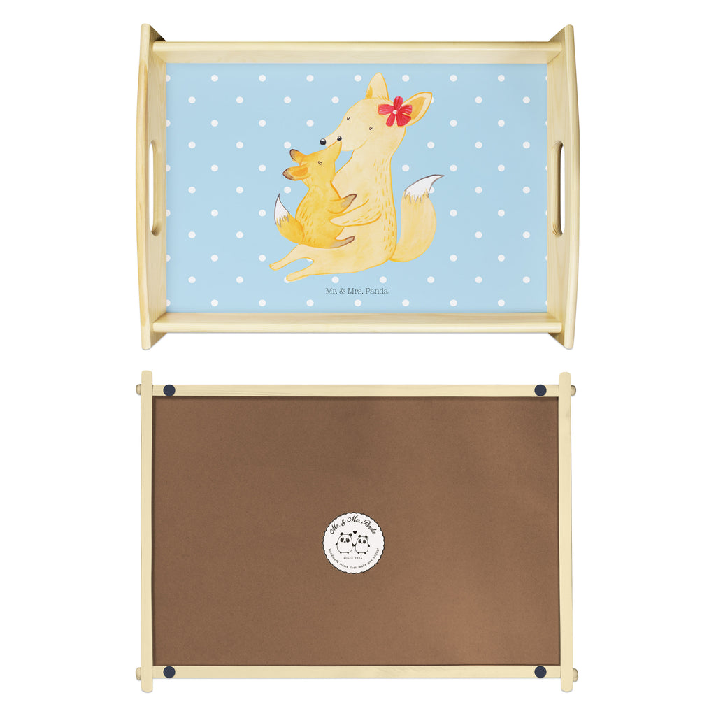 Serviertablett Fuchs Mama & Kind Tablett, Holztablett, Küchentablett, Dekotablett, Frühstückstablett, Familie, Vatertag, Muttertag, Bruder, Schwester, Mama, Papa, Oma, Opa, Mutter, Tochter, Lieblingstochter, Beste Tochter, Geschenk