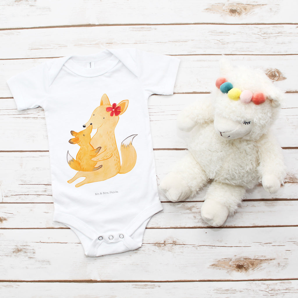 Organic Baby Body Fuchs Mama & Kind Babykleidung, Babystrampler, Strampler, Wickelbody, Baby Erstausstattung, Junge, Mädchen, Familie, Vatertag, Muttertag, Bruder, Schwester, Mama, Papa, Oma, Opa, Mutter, Tochter, Lieblingstochter, Beste Tochter, Geschenk
