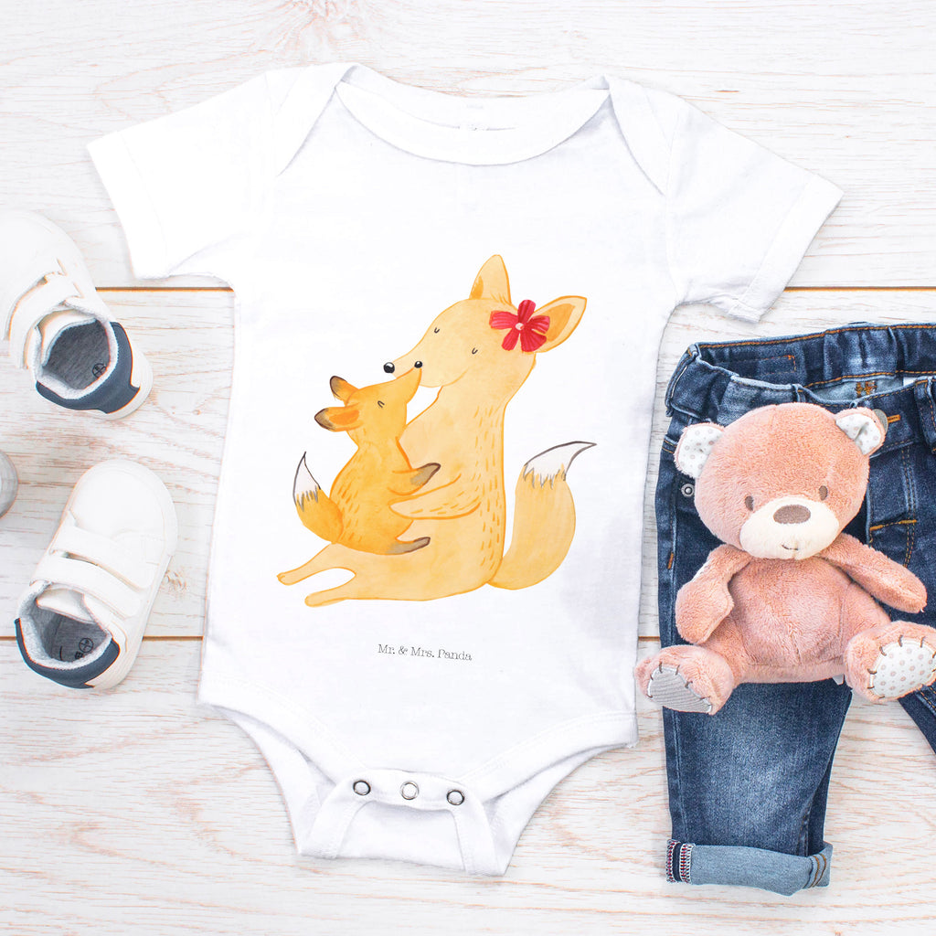Organic Baby Body Fuchs Mama & Kind Babykleidung, Babystrampler, Strampler, Wickelbody, Baby Erstausstattung, Junge, Mädchen, Familie, Vatertag, Muttertag, Bruder, Schwester, Mama, Papa, Oma, Opa, Mutter, Tochter, Lieblingstochter, Beste Tochter, Geschenk
