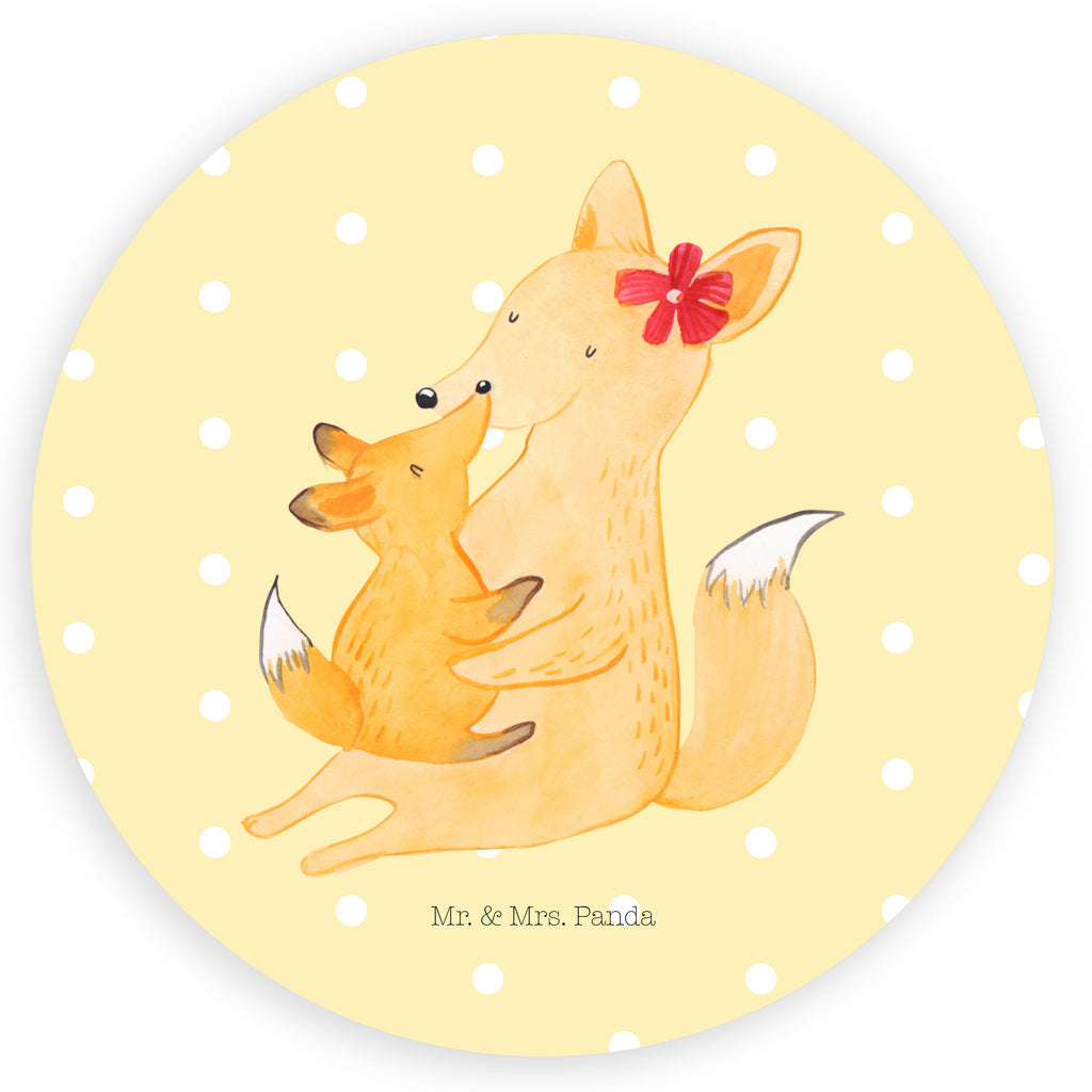 40mm Rund Aufkleber Fuchs Mama & Kind Sticker, Aufkleber, Etikett, Familie, Vatertag, Muttertag, Bruder, Schwester, Mama, Papa, Oma, Opa, Mutter, Tochter, Lieblingstochter, Beste Tochter, Geschenk