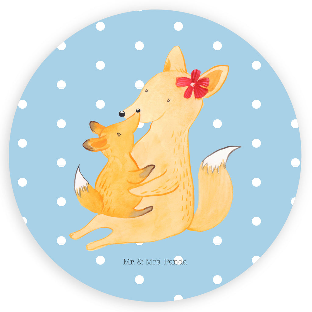 40mm Rund Aufkleber Fuchs Mama & Kind Sticker, Aufkleber, Etikett, Familie, Vatertag, Muttertag, Bruder, Schwester, Mama, Papa, Oma, Opa, Mutter, Tochter, Lieblingstochter, Beste Tochter, Geschenk
