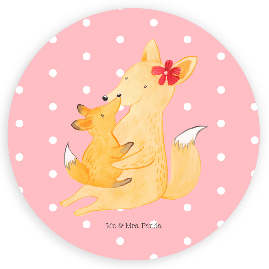 40mm Rund Aufkleber Fuchs Mama & Kind Sticker, Aufkleber, Etikett, Familie, Vatertag, Muttertag, Bruder, Schwester, Mama, Papa, Oma, Opa, Mutter, Tochter, Lieblingstochter, Beste Tochter, Geschenk