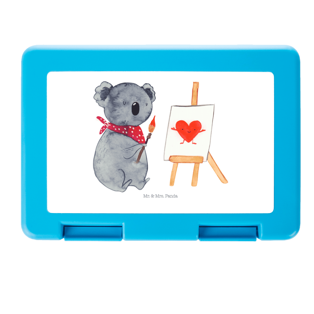 Brotdose Koala Künstler Brotbox, Snackbox, Lunch box, Butterbrotdose, Brotzeitbox, Koala, Koalabär, Liebe, Liebensbeweis, Liebesgeschenk, Gefühle, Künstler, zeichnen