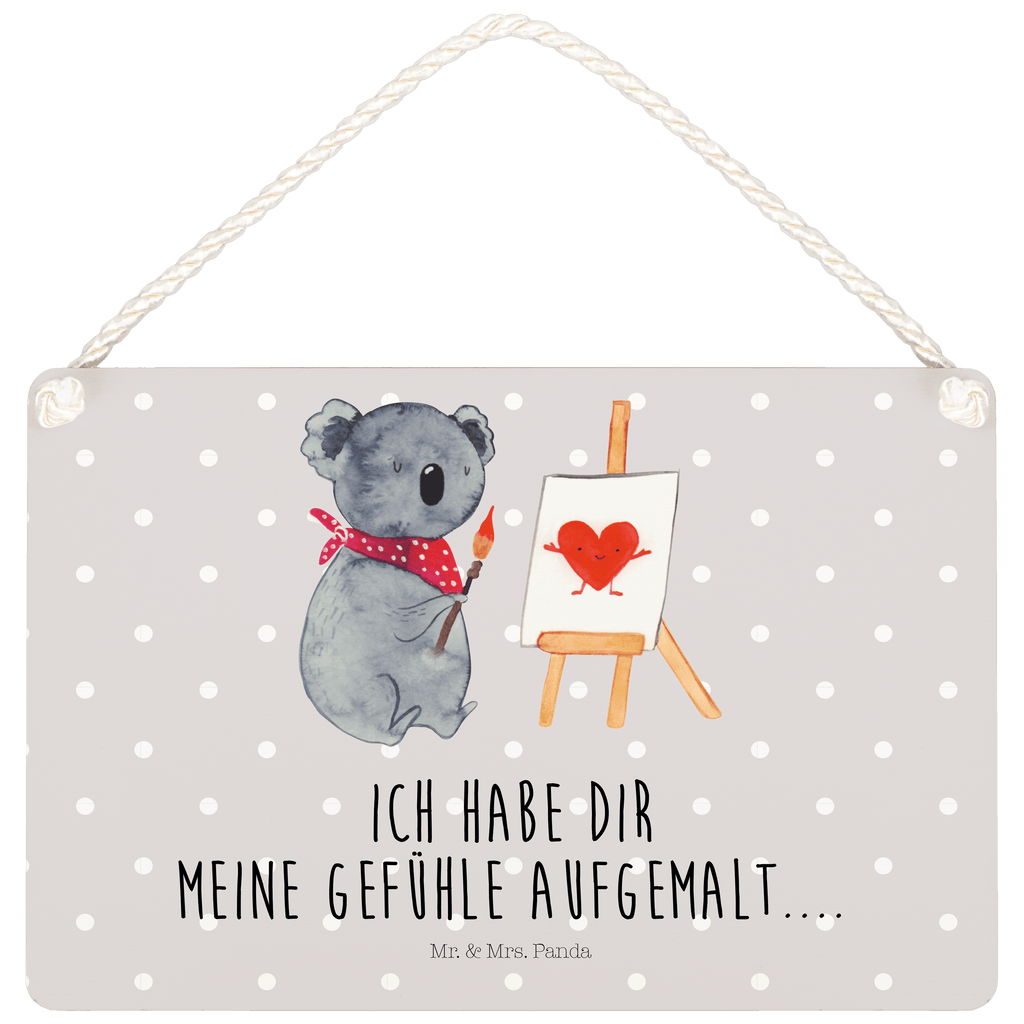 Deko Schild Koala Künstler Dekoschild, Deko Schild, Schild, Tür Schild, Türschild, Holzschild, Wandschild, Wanddeko, Koala, Koalabär, Liebe, Liebensbeweis, Liebesgeschenk, Gefühle, Künstler, zeichnen