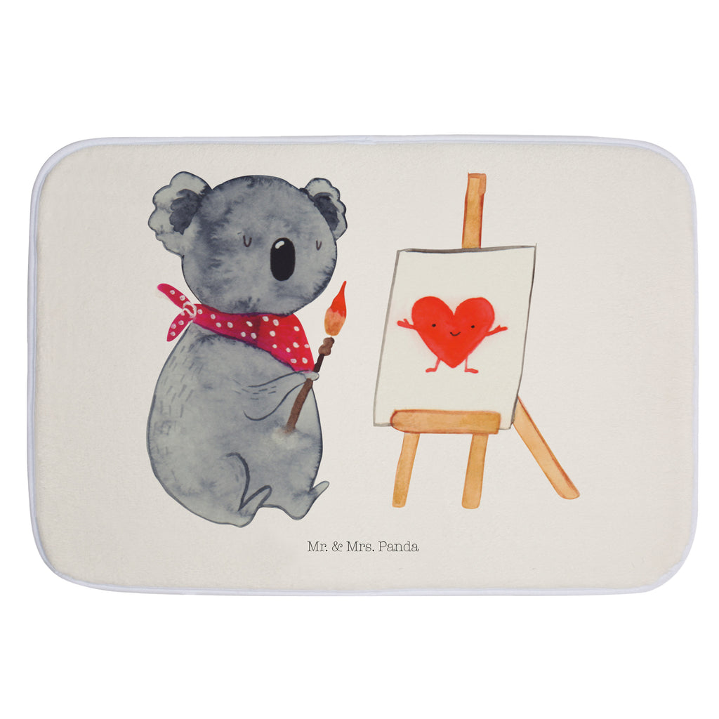 Badvorleger Koala Künstler Badematte, Badteppich, Duschvorleger, Badezimmerteppich, Badezimmermatte, Badvorleger, Duschmatte, Duschteppich, Koala, Koalabär, Liebe, Liebensbeweis, Liebesgeschenk, Gefühle, Künstler, zeichnen