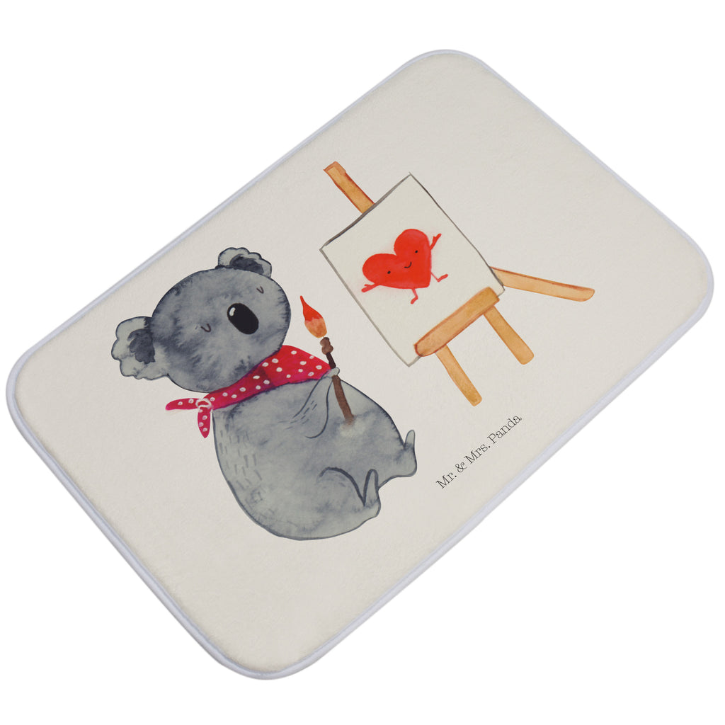 Badvorleger Koala Künstler Badematte, Badteppich, Duschvorleger, Badezimmerteppich, Badezimmermatte, Badvorleger, Duschmatte, Duschteppich, Koala, Koalabär, Liebe, Liebensbeweis, Liebesgeschenk, Gefühle, Künstler, zeichnen