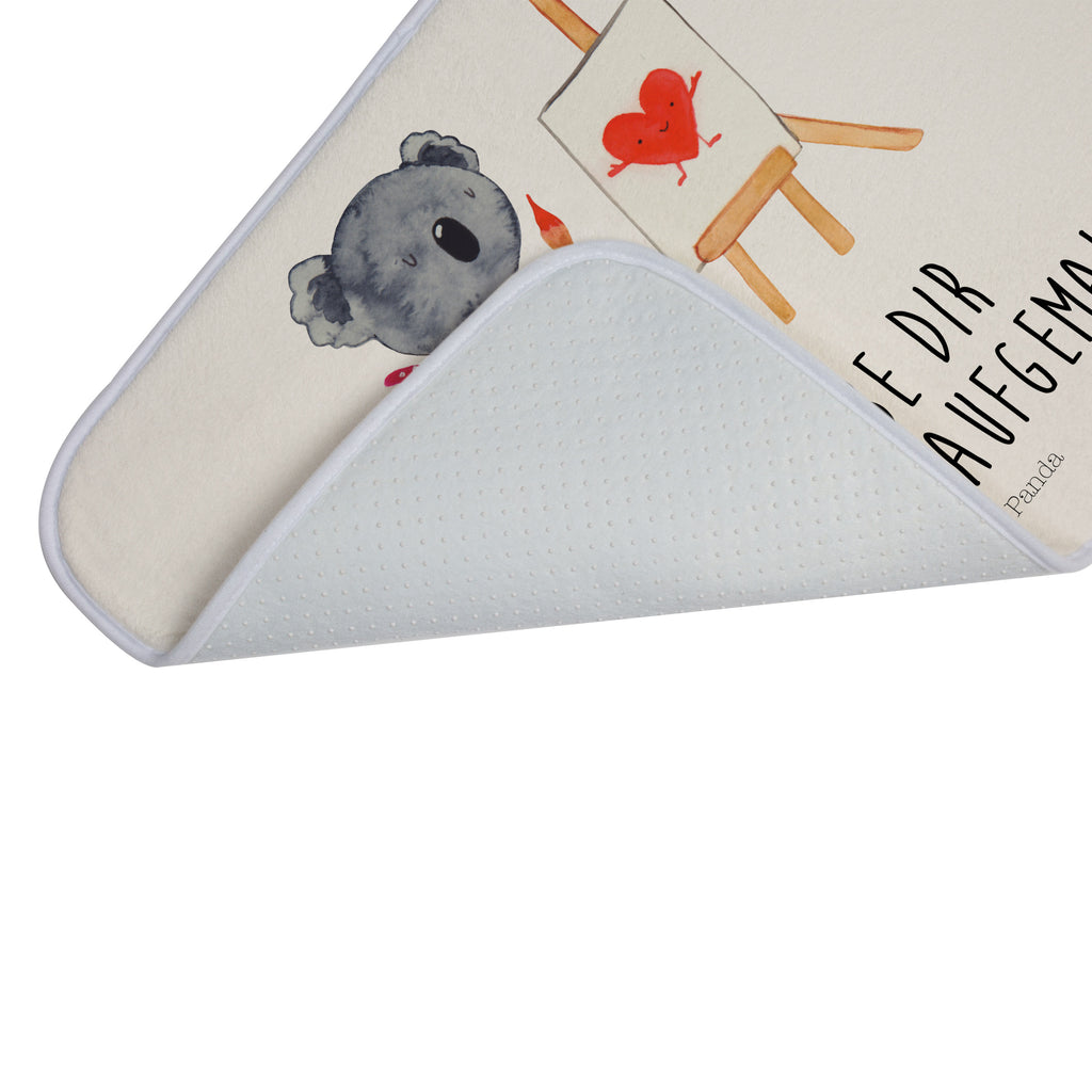 Badvorleger Koala Künstler Badematte, Badteppich, Duschvorleger, Badezimmerteppich, Badezimmermatte, Badvorleger, Duschmatte, Duschteppich, Koala, Koalabär, Liebe, Liebensbeweis, Liebesgeschenk, Gefühle, Künstler, zeichnen