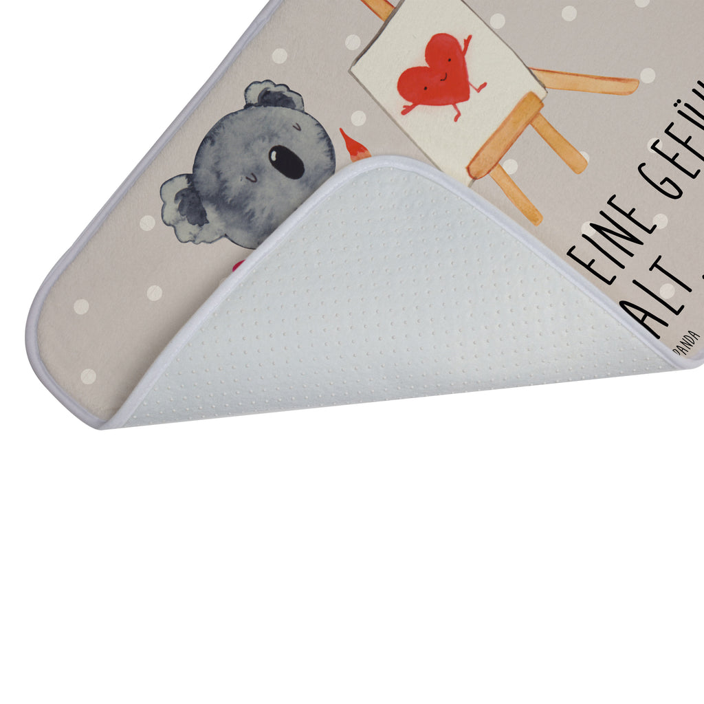 Badvorleger Koala Künstler Badematte, Badteppich, Duschvorleger, Badezimmerteppich, Badezimmermatte, Badvorleger, Duschmatte, Duschteppich, Koala, Koalabär, Liebe, Liebensbeweis, Liebesgeschenk, Gefühle, Künstler, zeichnen
