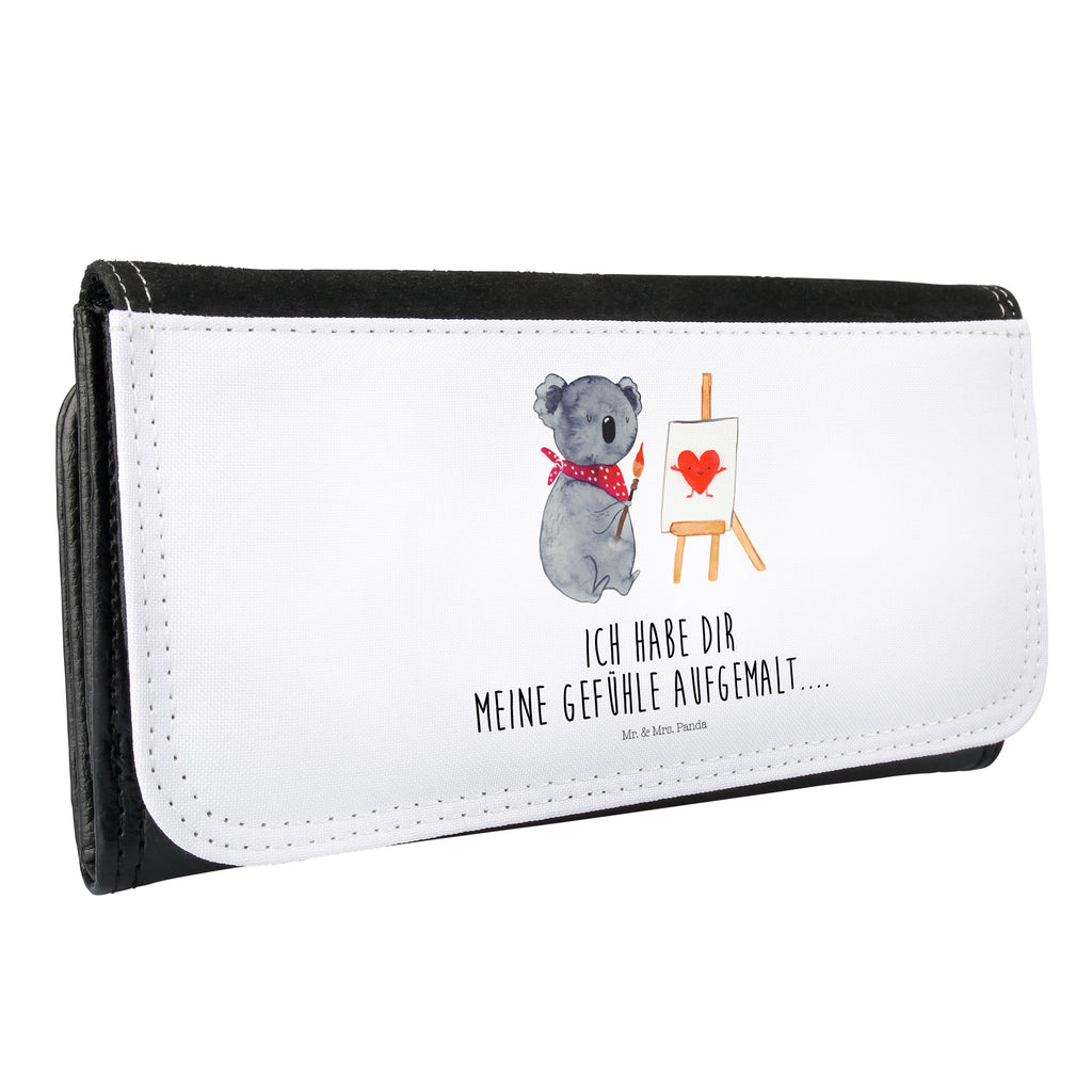 Damen Portemonnaie Koala Künstler Portemonnaie, Portemonee, Geldbörse, Damen, Groß, XXL, Geldbeutel, Portemonnaies, Koala, Koalabär, Liebe, Liebensbeweis, Liebesgeschenk, Gefühle, Künstler, zeichnen