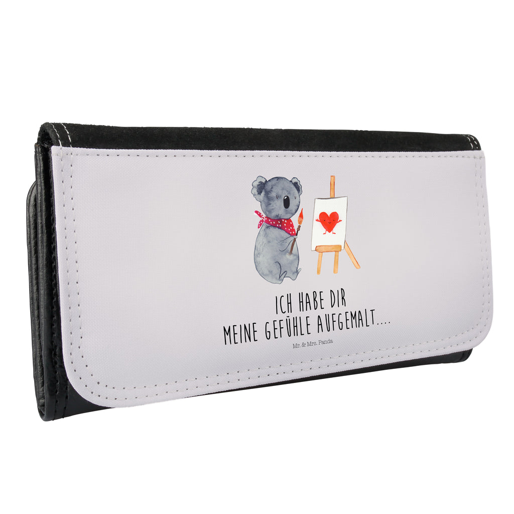Damen Portemonnaie Koala Künstler Portemonnaie, Portemonee, Geldbörse, Damen, Groß, XXL, Geldbeutel, Portemonnaies, Koala, Koalabär, Liebe, Liebensbeweis, Liebesgeschenk, Gefühle, Künstler, zeichnen