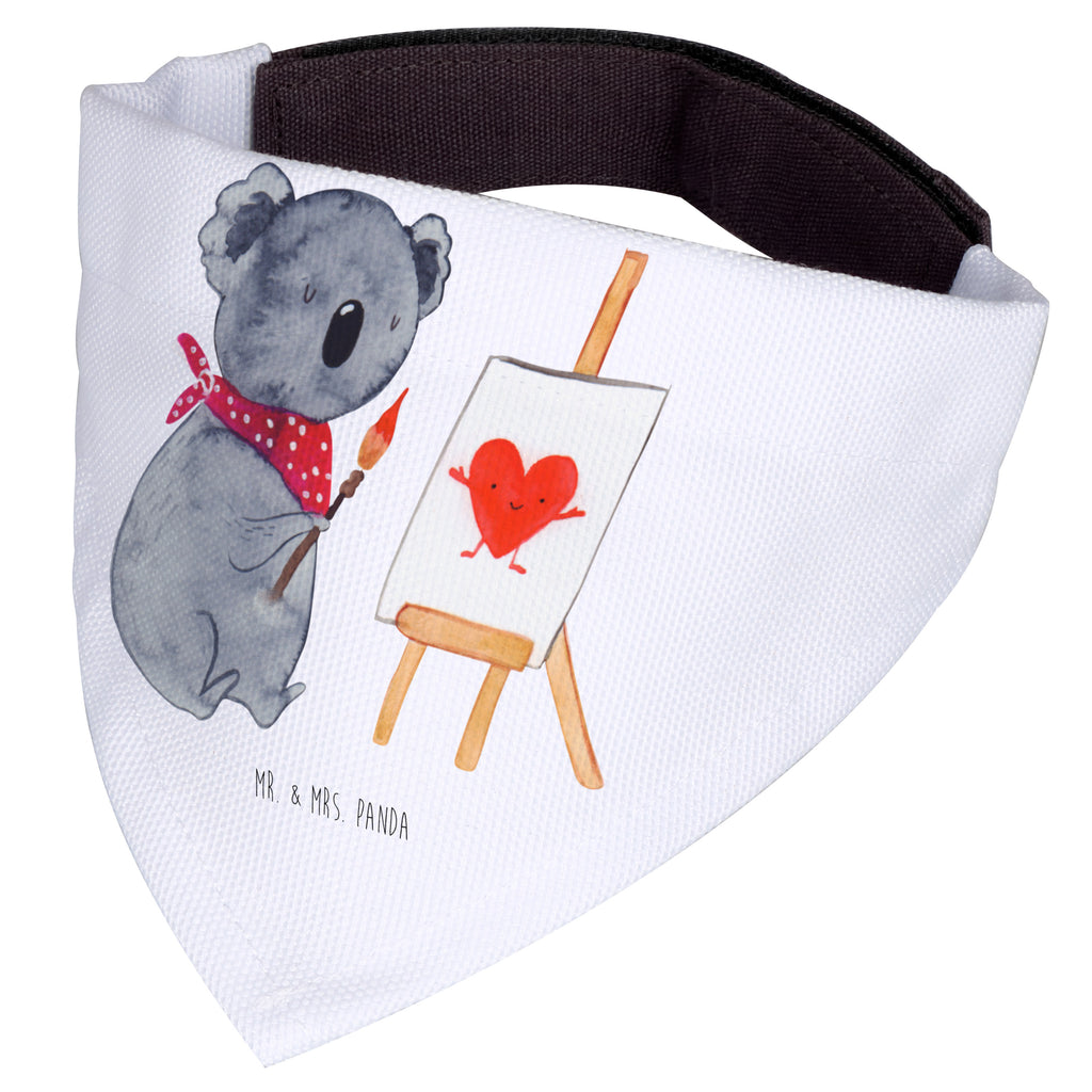 Hundehalstuch M Koala Künstler Hundehalstuch, Halstuch, Hunde, Tuch, mittel, mittelgroße Hunde, Koala, Koalabär, Liebe, Liebensbeweis, Liebesgeschenk, Gefühle, Künstler, zeichnen