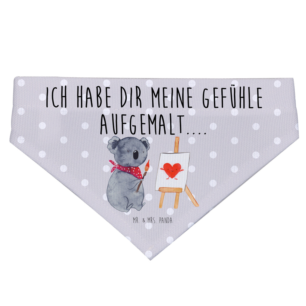 Hundehalstuch M Koala Künstler Hundehalstuch, Halstuch, Hunde, Tuch, mittel, mittelgroße Hunde, Koala, Koalabär, Liebe, Liebensbeweis, Liebesgeschenk, Gefühle, Künstler, zeichnen