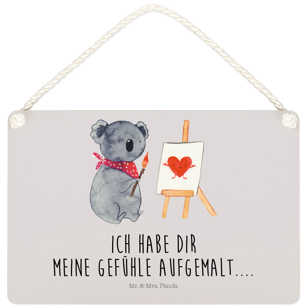 Deko Schild Koala Künstler Dekoschild, Deko Schild, Schild, Tür Schild, Türschild, Holzschild, Wandschild, Wanddeko, Koala, Koalabär, Liebe, Liebensbeweis, Liebesgeschenk, Gefühle, Künstler, zeichnen